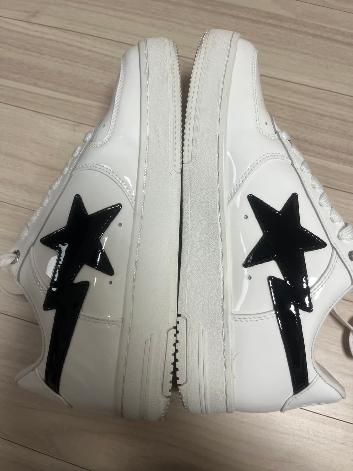 베이프스타 화이트 유광 상품이미지4