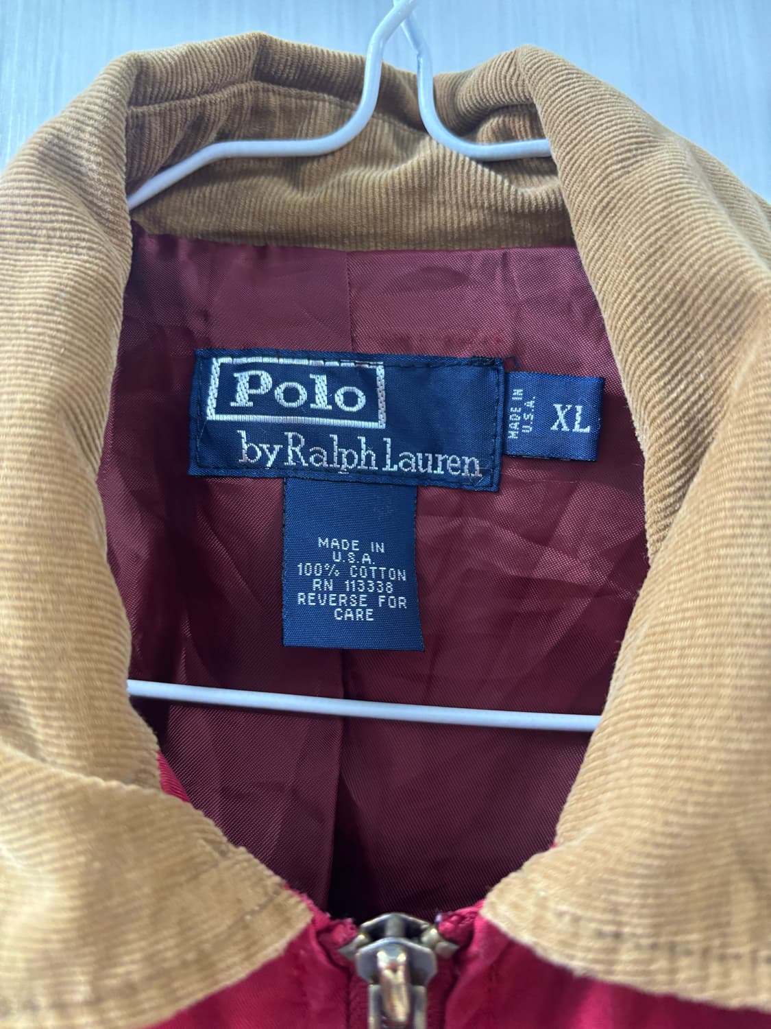 Vintage red Polo Ralph Lauren Jacket 상품이미지5