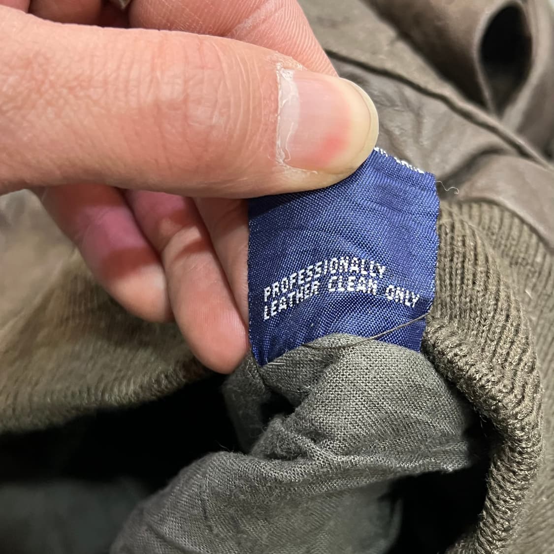  Savile Row 레더 봄버 자켓 y14978 상품이미지7