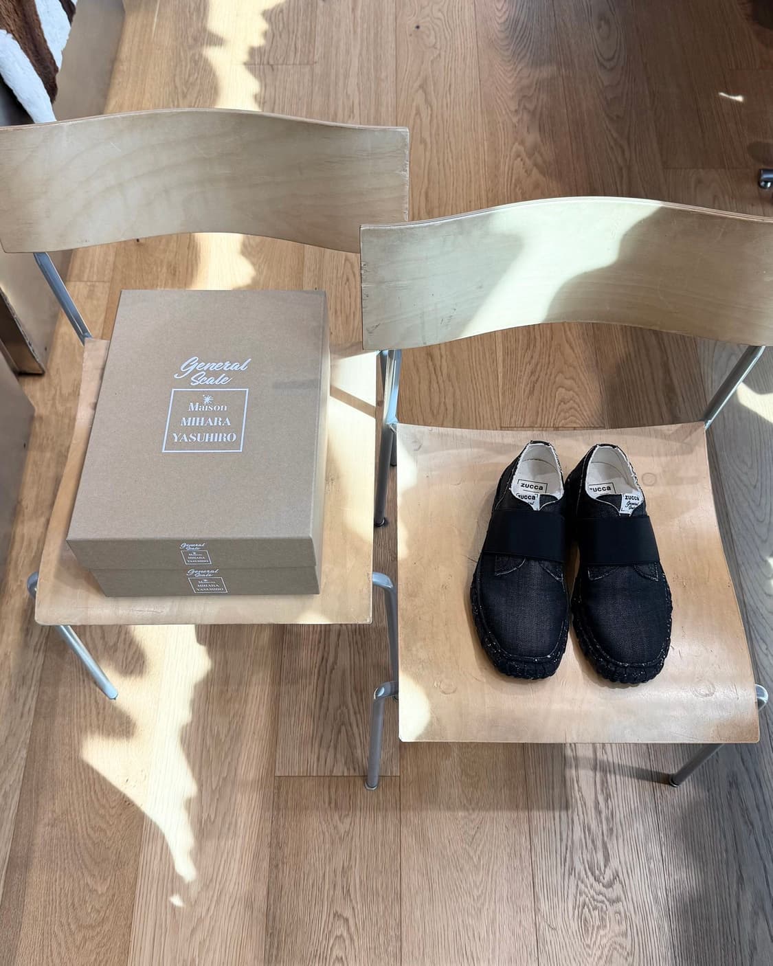 미하라 야스히로 x 주카 제너럴 스케일 데님 스니커즈 상품이미지2