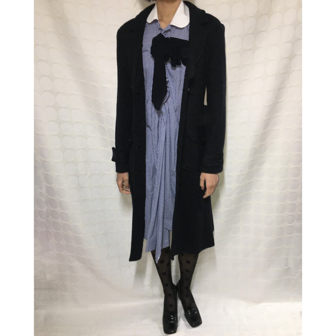 vintage 니트 코트 상품이미지2