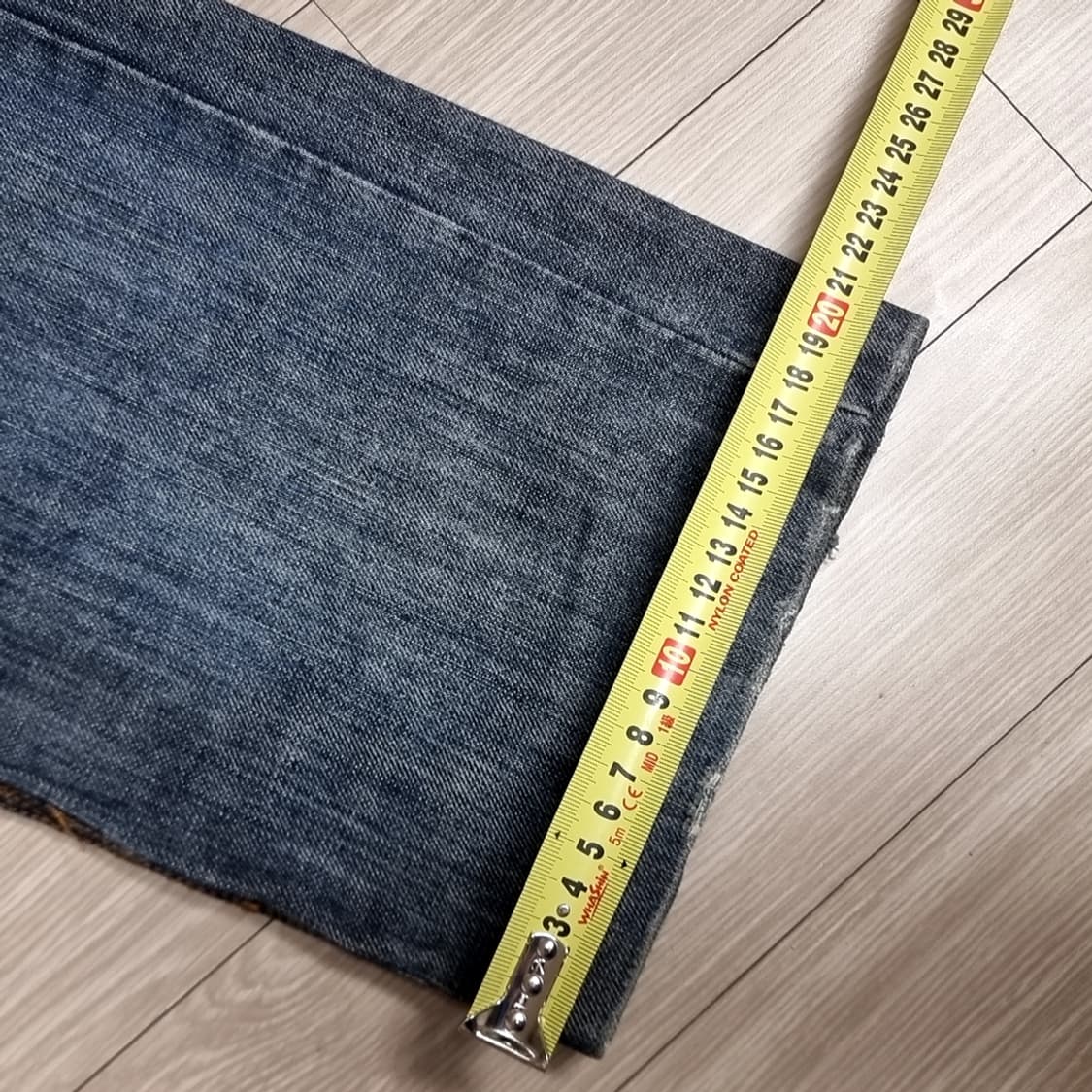 돌체엔가바나 데미지 워싱 청바지(실측) 상품이미지6