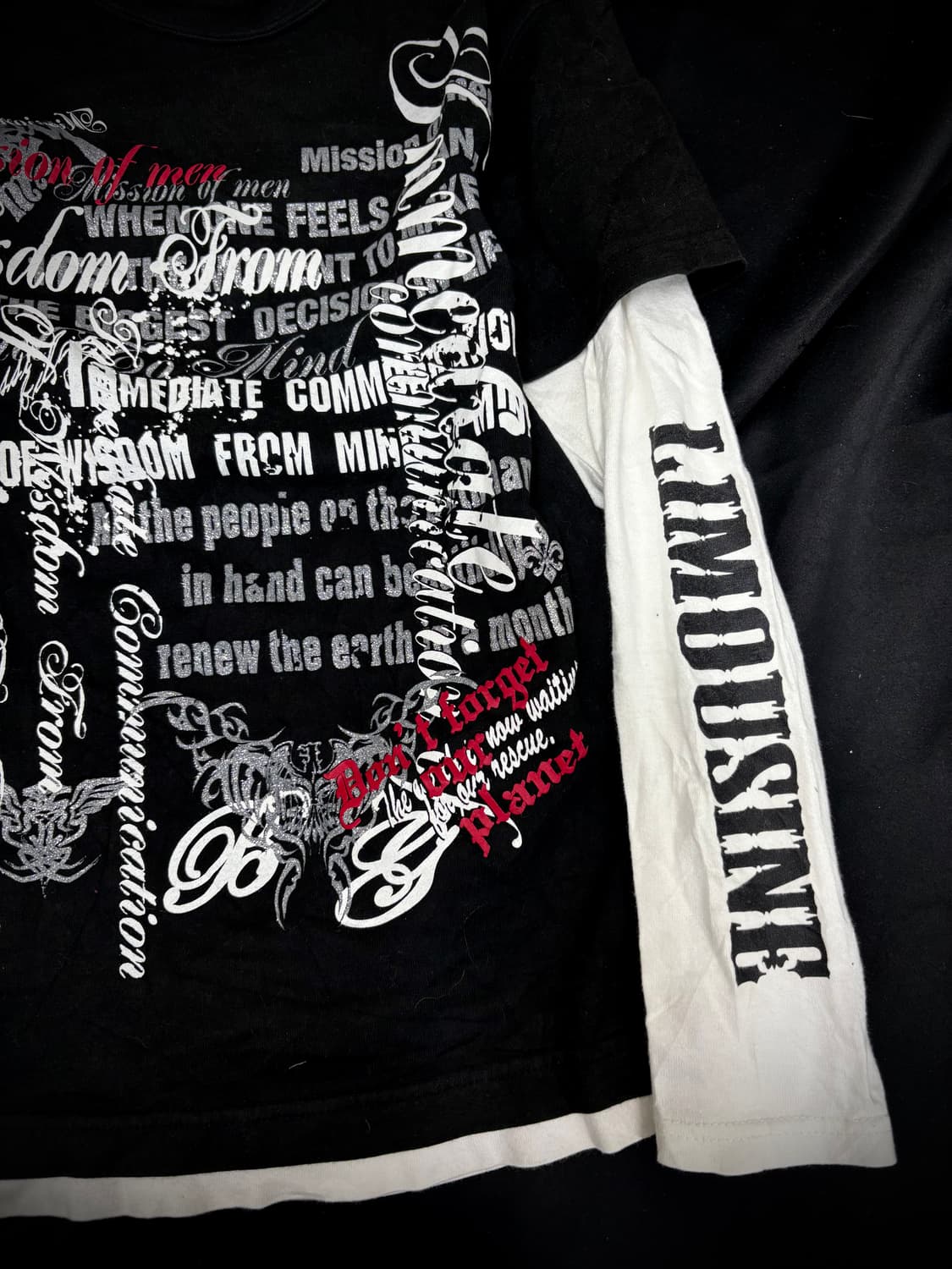 [PUNK]Full Print Slim Fit Sleeve 상품이미지2