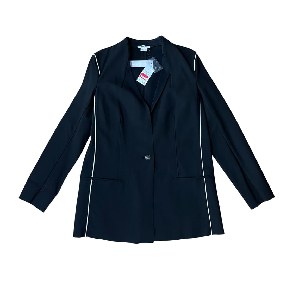 Helmut Lang 블랙 파이핑 블레이저 6 상품이미지2