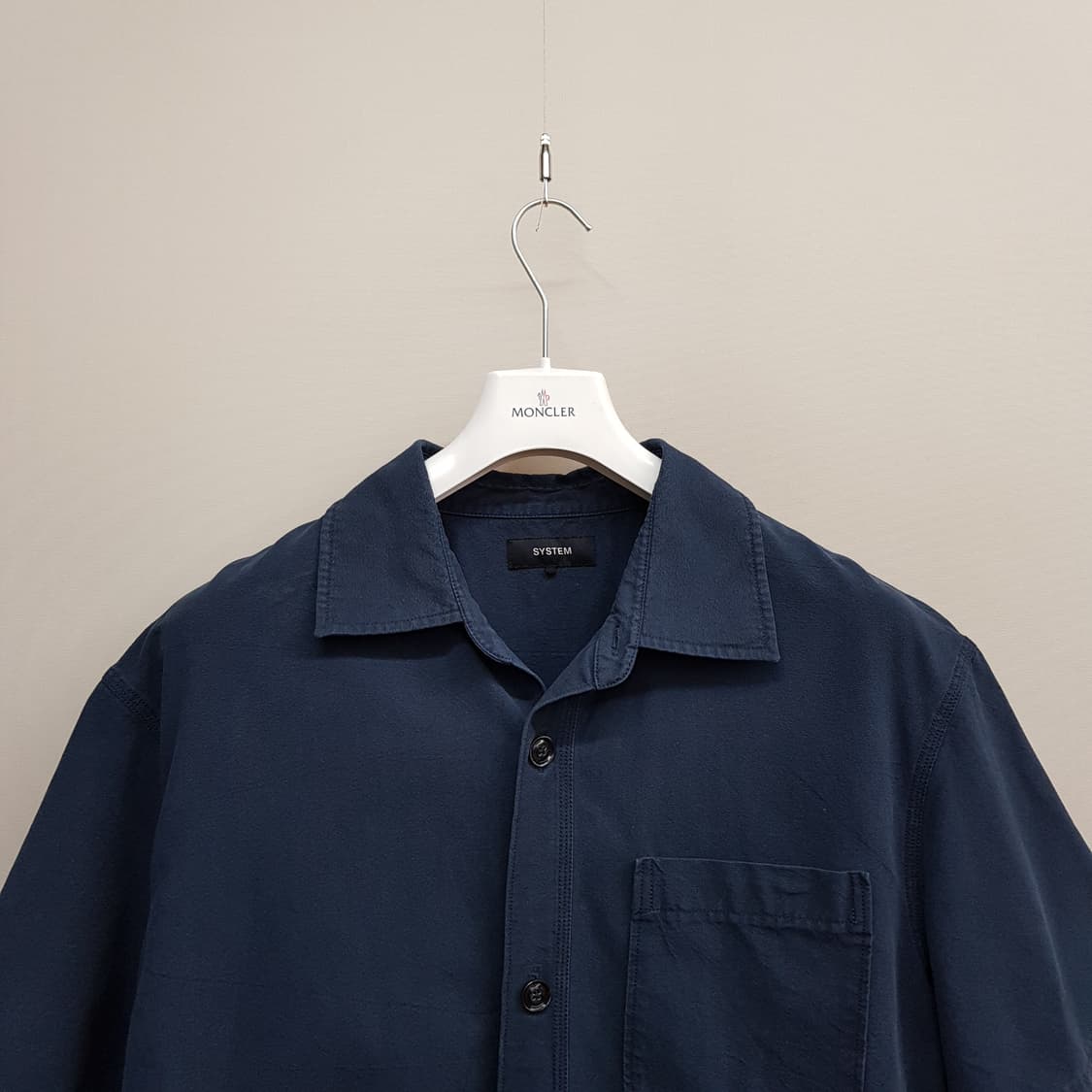 한섬 시스템 2024  반팔 코튼 셔츠 105사이즈 상품이미지2