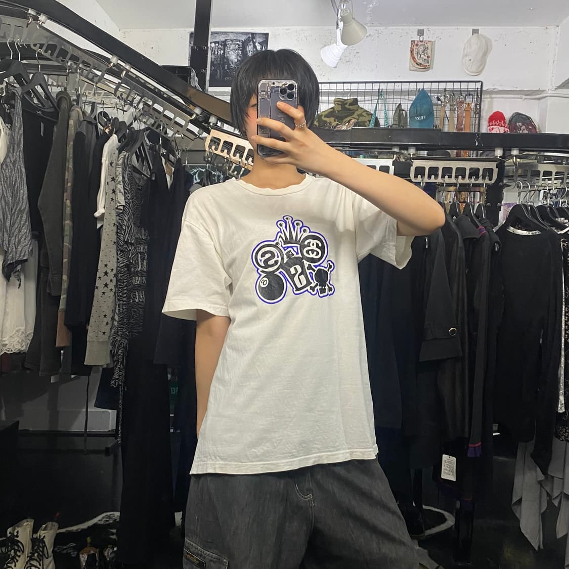 Stussy 심볼 프린팅 반팔 티셔츠 상품이미지9