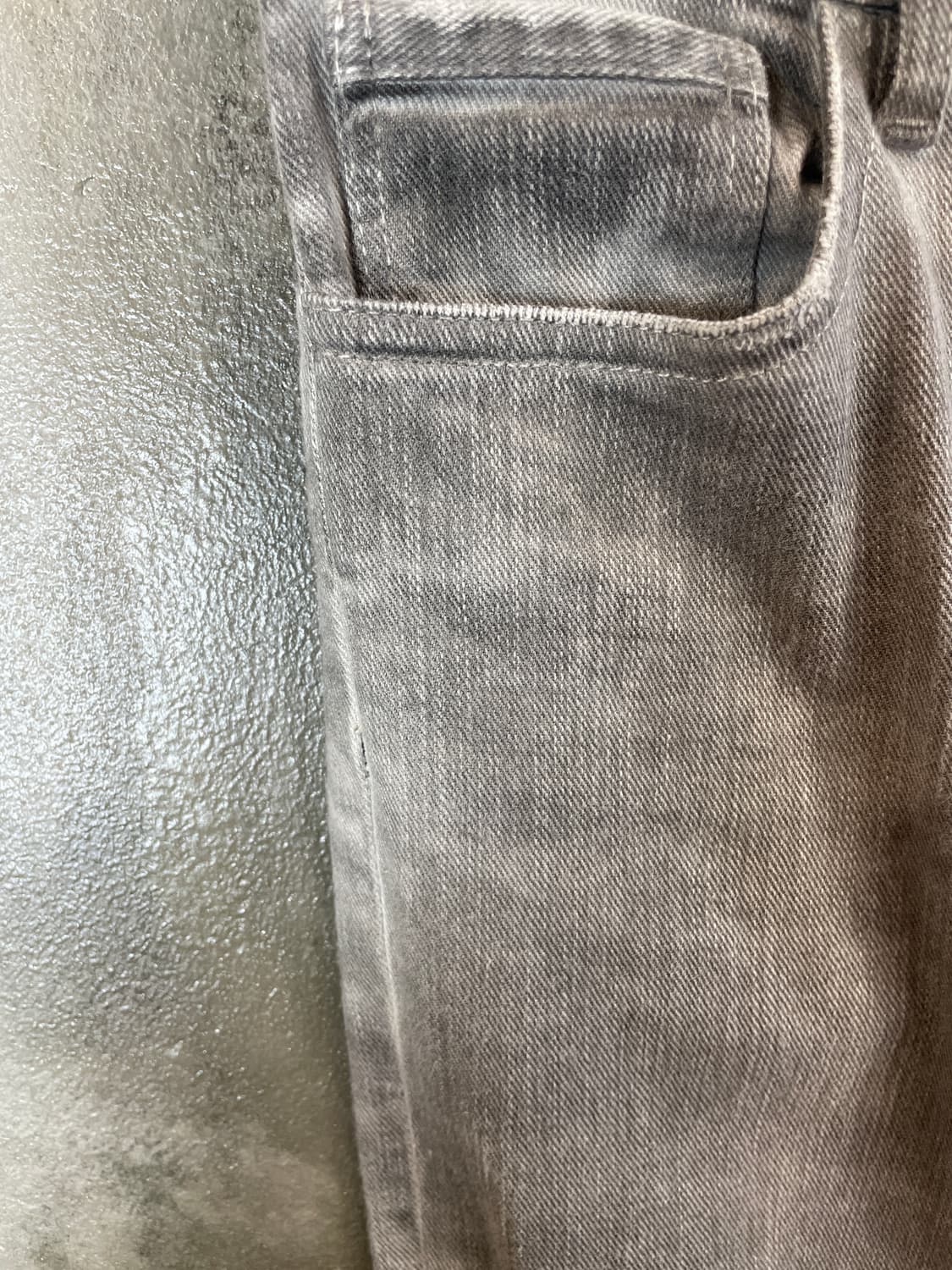 포엠 보헤미안 워시드 그레이 진 상품이미지6