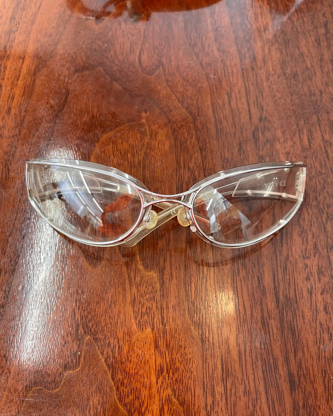 디올 2001SS 클리어 선글라스 상품이미지1