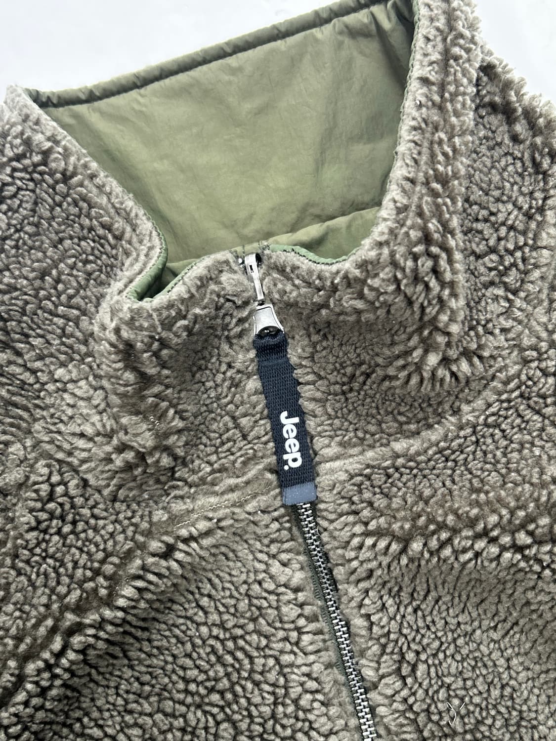 지프 리버시블 쉐르파 야상 자켓 L 상품이미지9