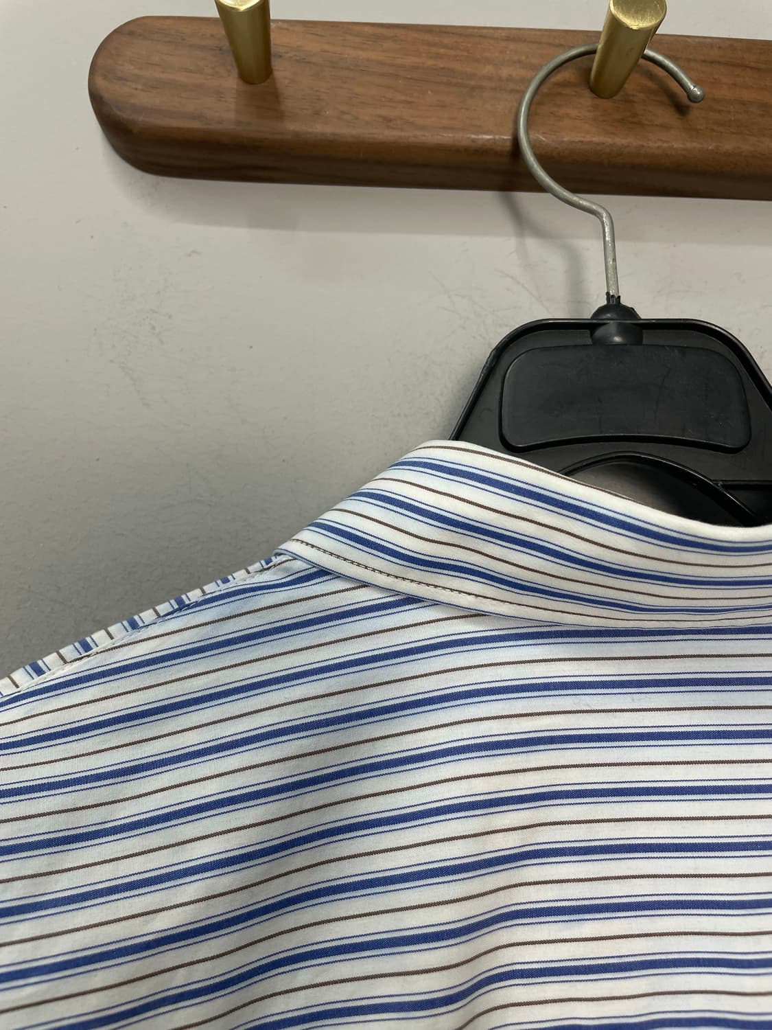 꼼데가르송 플레이 블랙 하트 와펜 스트라이프 셔츠 H636 상품이미지8