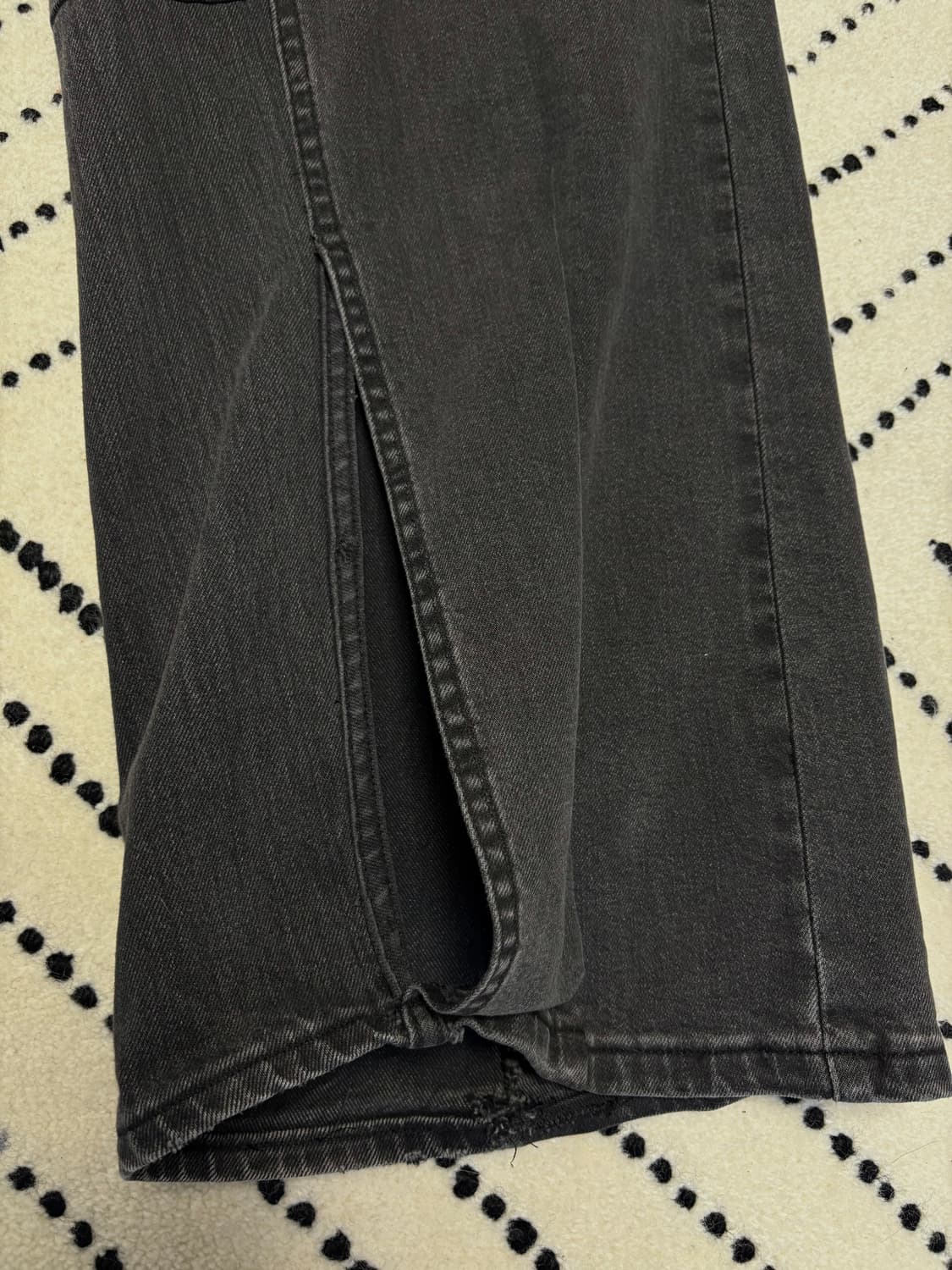 Levis 502 리워크 와이드 핏 데님  상품이미지4