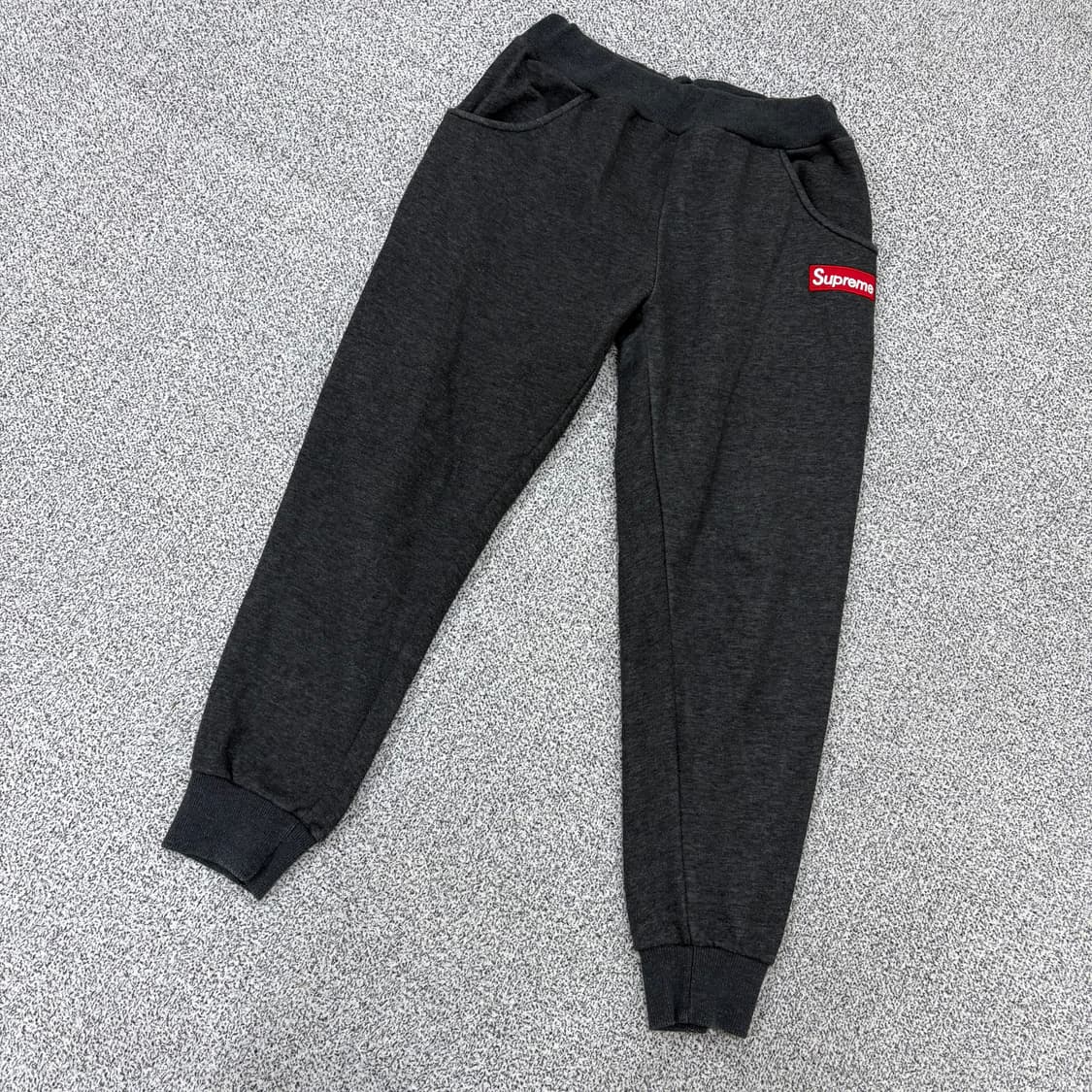 XL S로고 여성 기모 조거 바지 팬츠0317J 상품이미지1