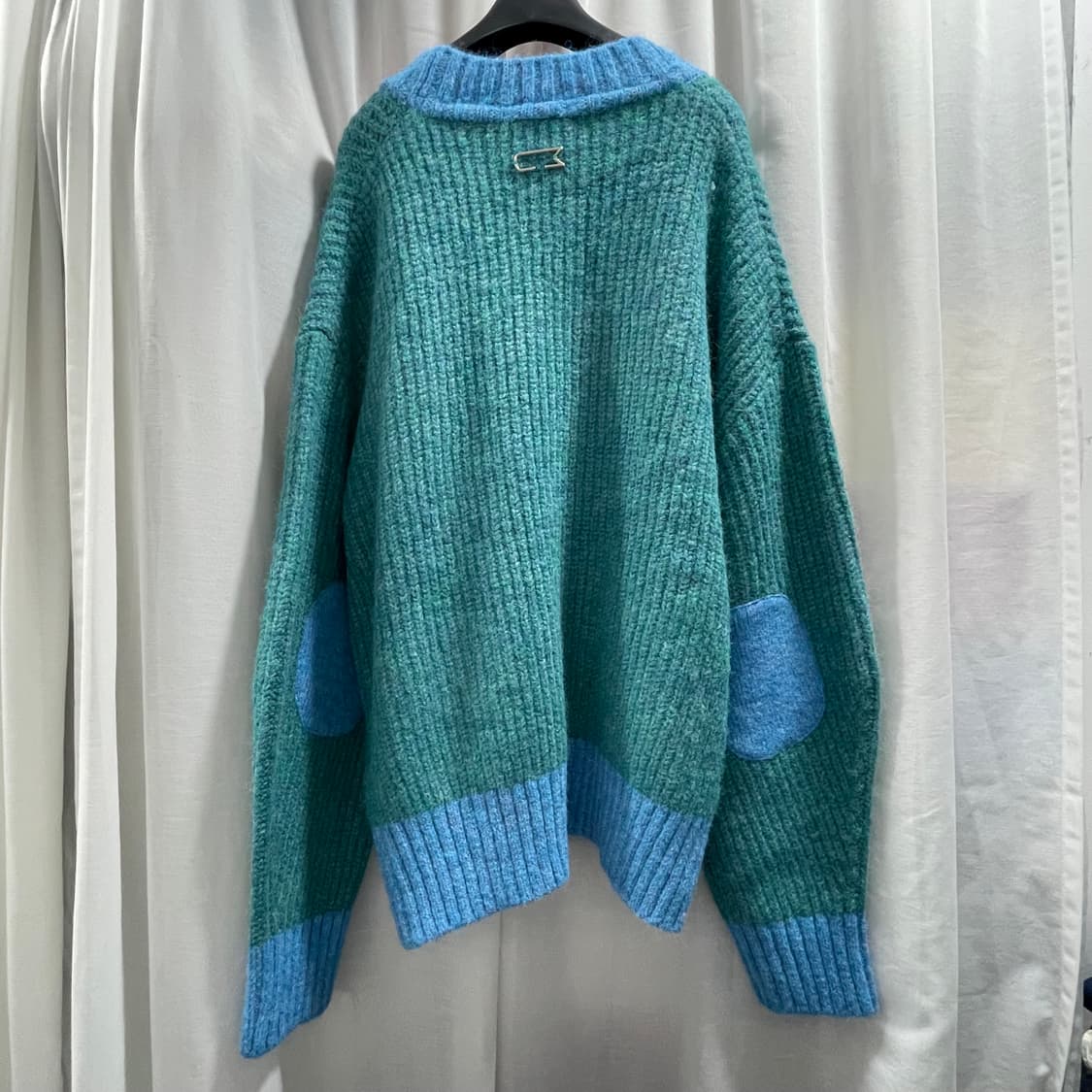 우마뭉/ 모헤어 컬러블록 가디건/ L 상품이미지7