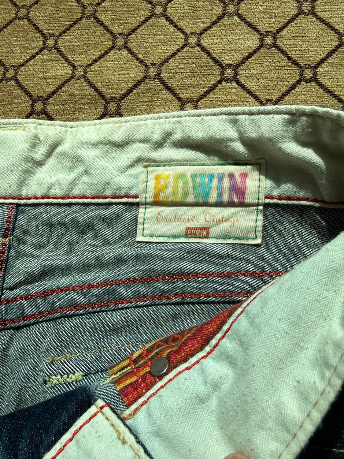 Edwin 패치 데님 상품이미지5