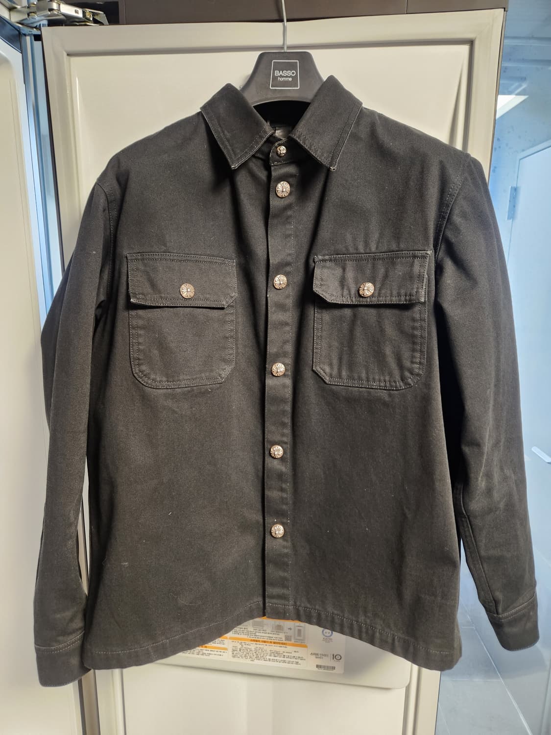 크롬하츠 워크독 블랙 셔츠 상품이미지1