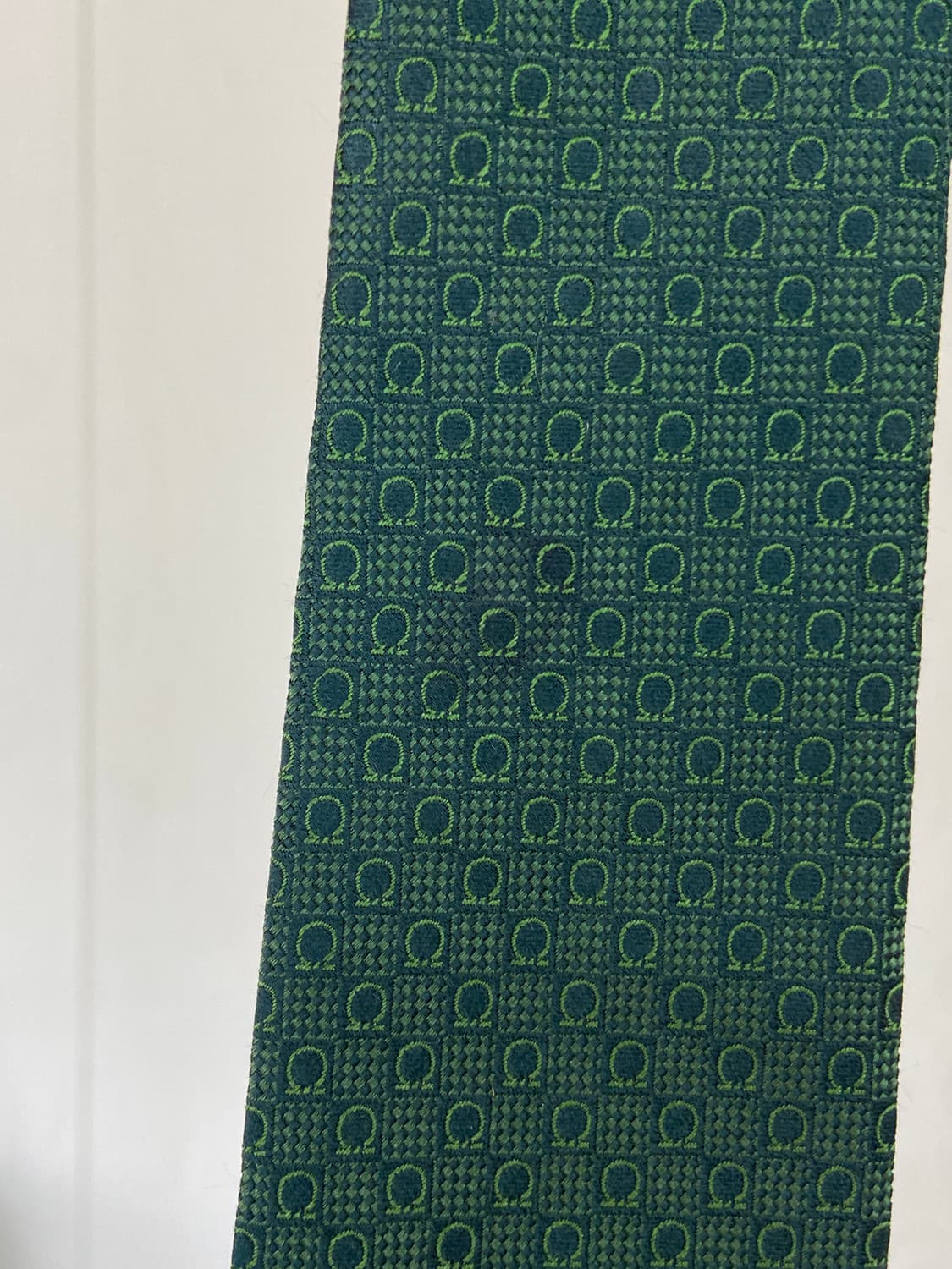 페레가모(Ferragamo) 명품 정품 모노그램 넥타이 8.6cm 상품이미지9