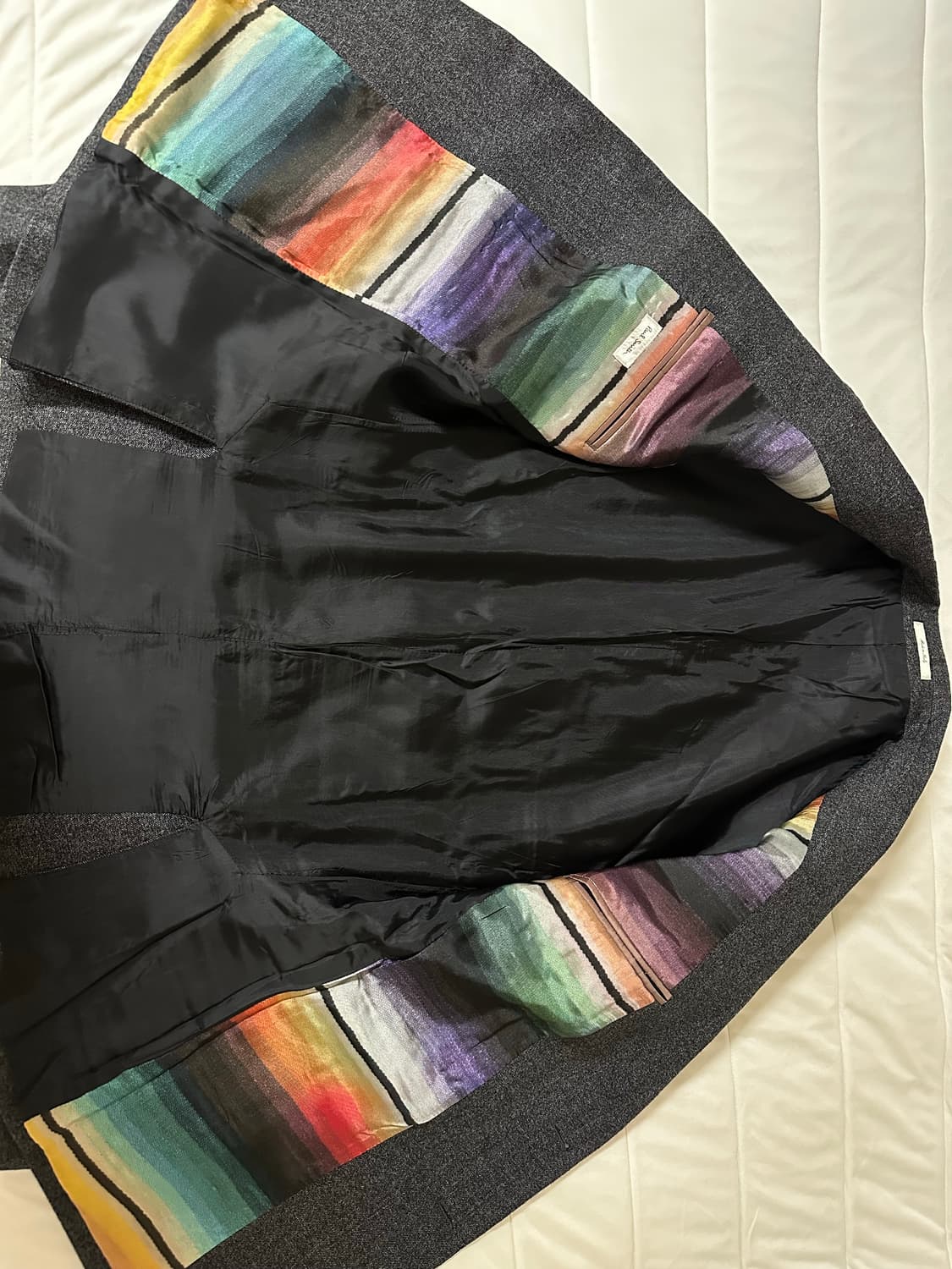 폴스미스Paul Smith 다크 그레이 울수트 셋업 100사이즈 새상품급 상품이미지3