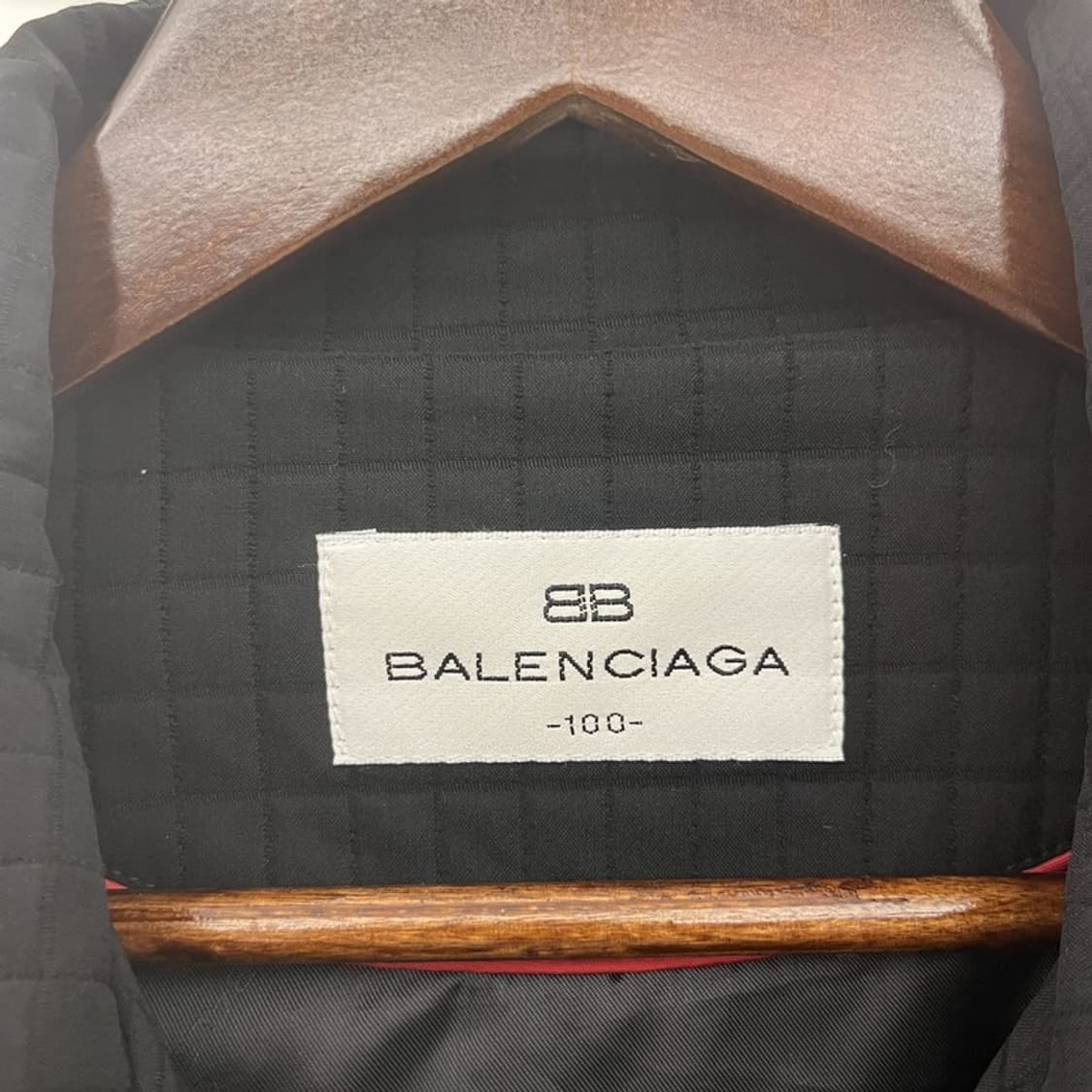 발렌시아가 빈티지 시크 캐주얼 격자 자켓 100 C10120 상품이미지5