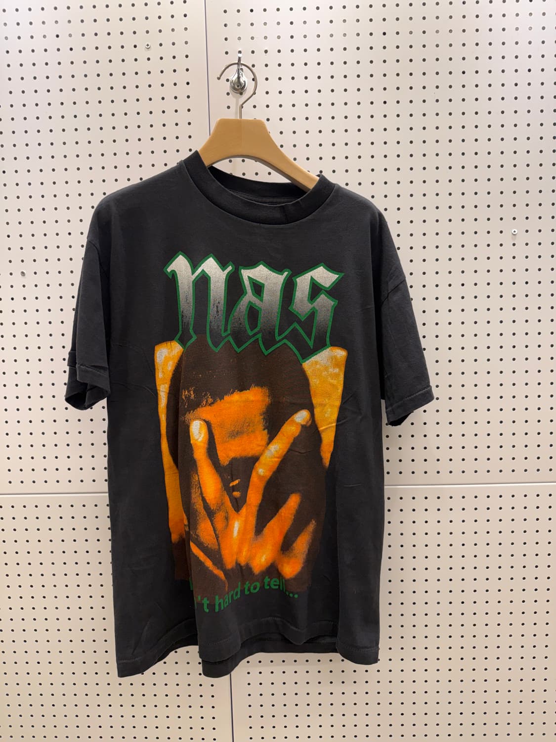 빈티지 나스 앨범 그래픽 반팔 티셔츠 U1301 상품이미지2