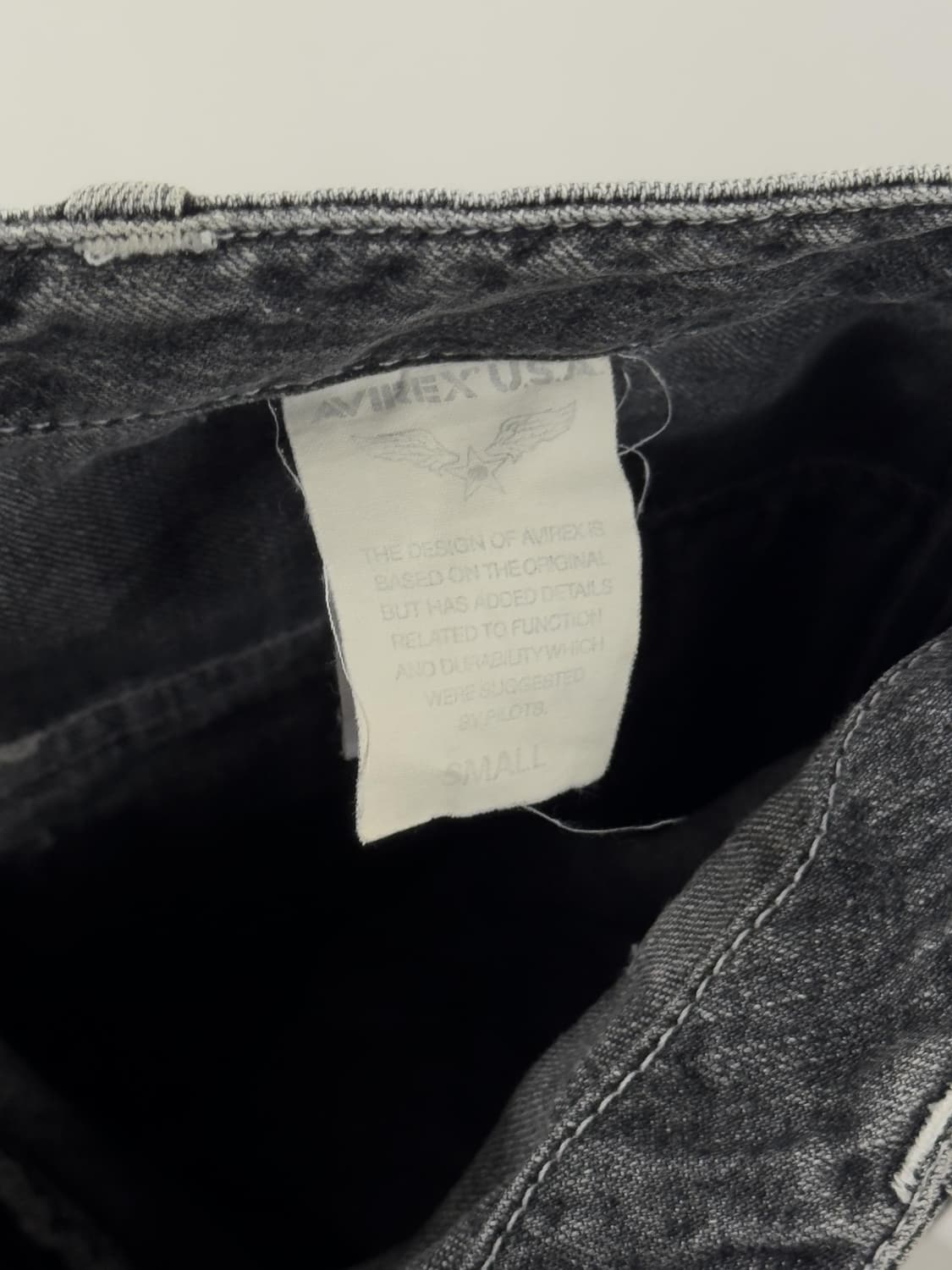 아비렉스 데님 카고 팬츠 상품이미지6