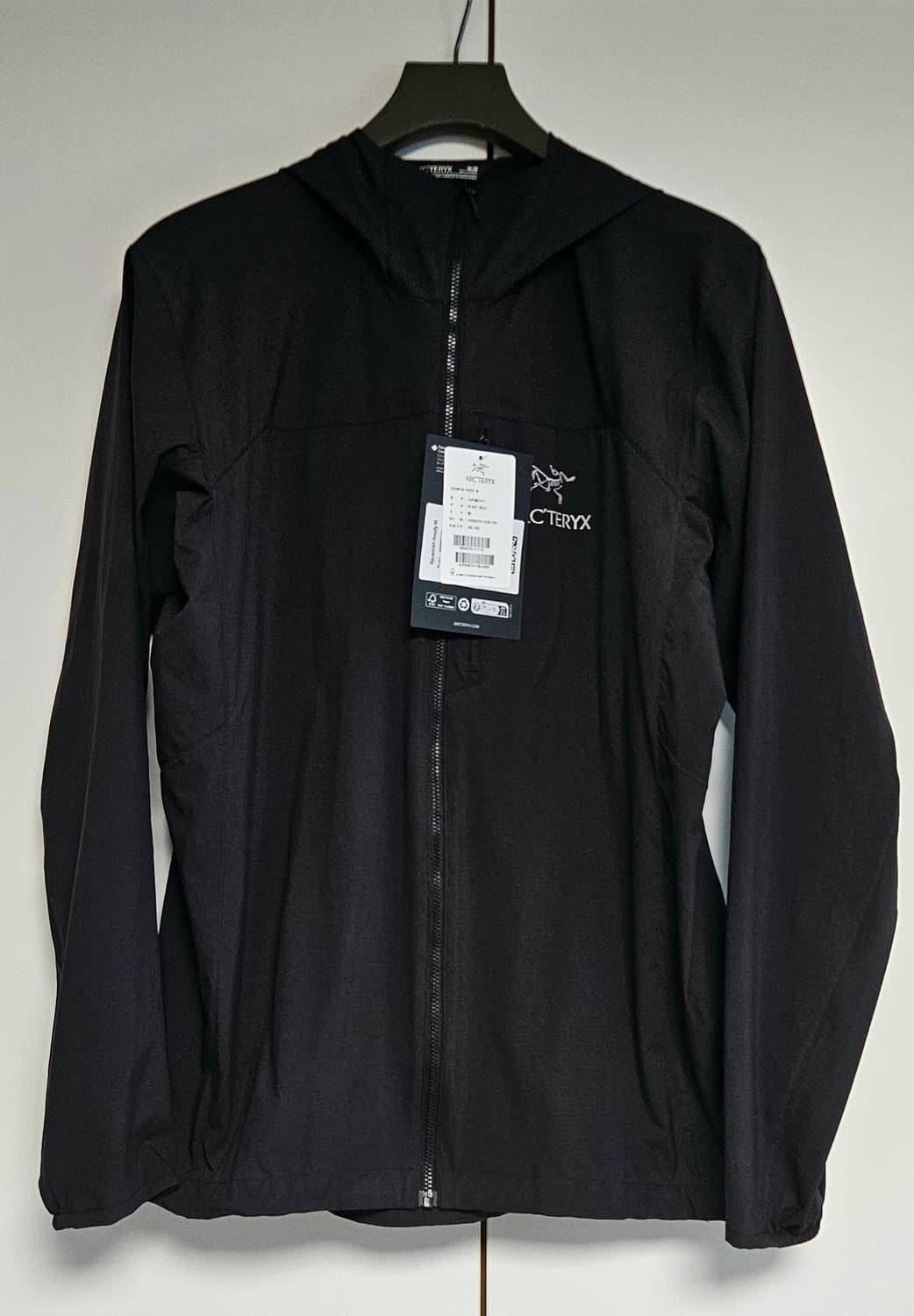 (매장정품)아크테릭스 스쿼미시 후디 블랙 M(100~105) 새제품급 상품이미지1