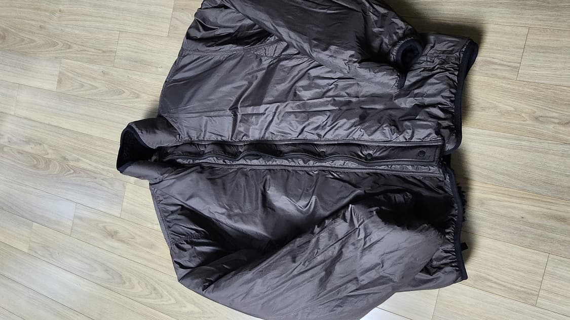 5사이즈 KAPITAL 캐피탈 BONE무늬 뽀글이 리버시블 블루종 블랙 상품이미지4