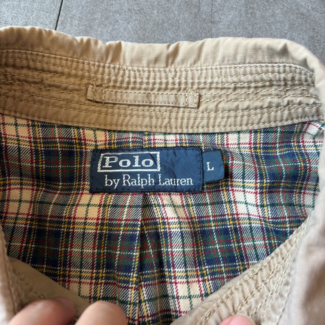 폴로 정품 베이지 스윙톱 자켓 상품이미지6