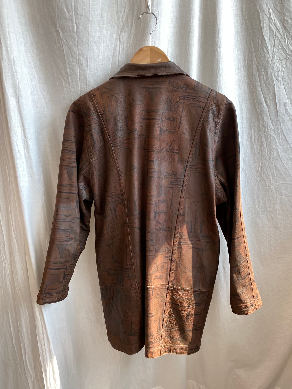 리얼레더 브라운 양면 카자켓(F) 상품이미지6