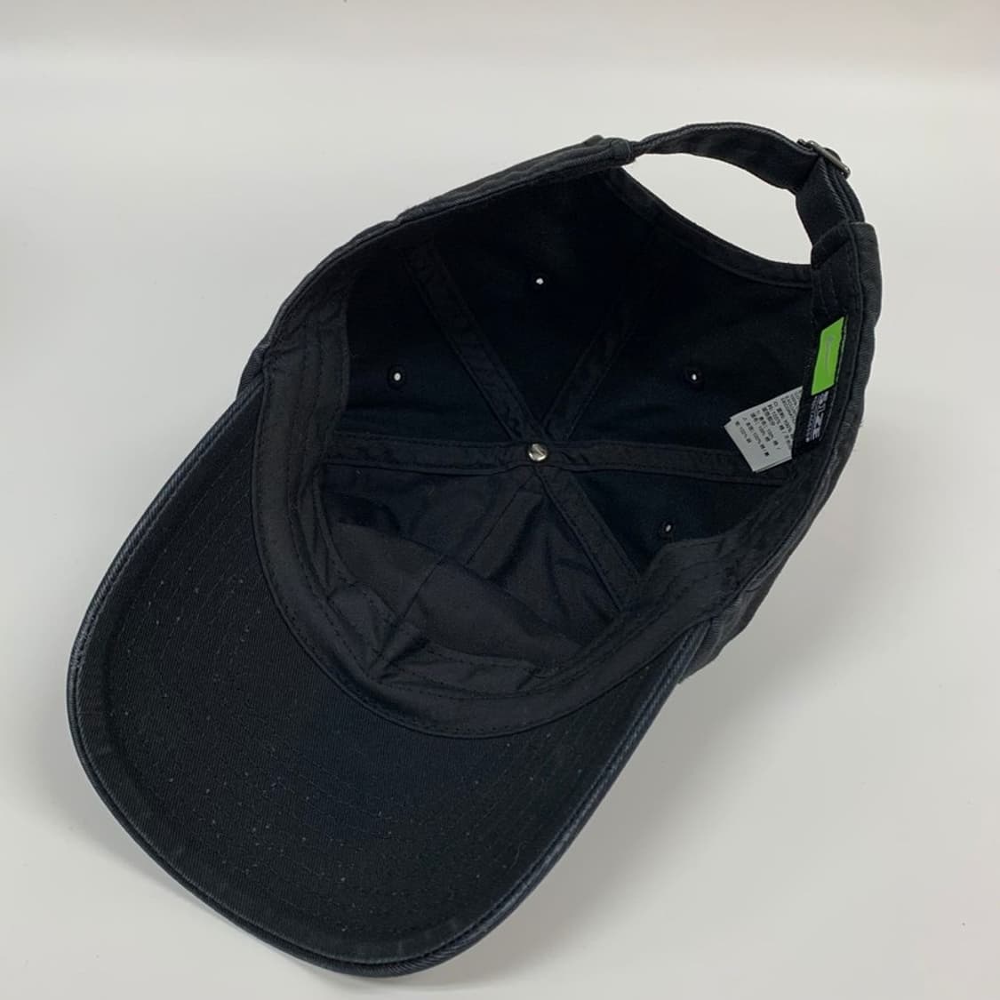 나이키 헤리티지86 스우시 블랙 볼캡 상품이미지2