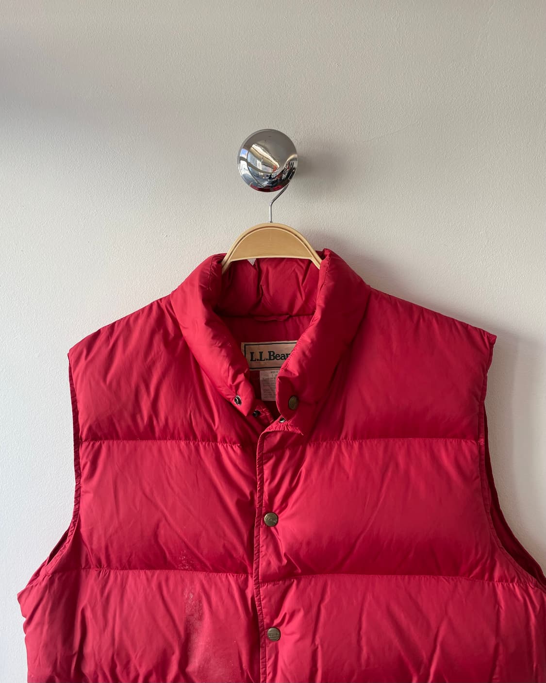 80’s Goose Down vest L 엘엘빈 구스 다운 푸퍼 베스트  상품이미지3