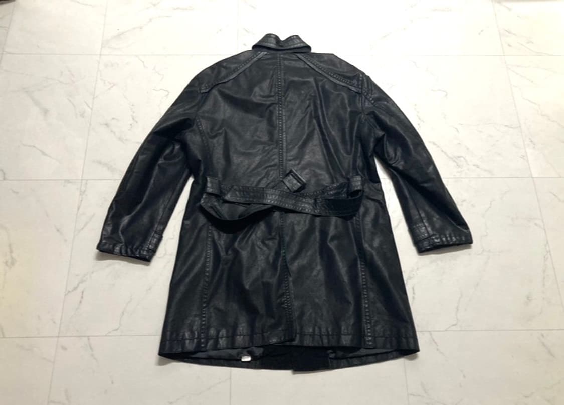 90-00s 옴브루노 코팅 코트 자켓 105-110 상품이미지2