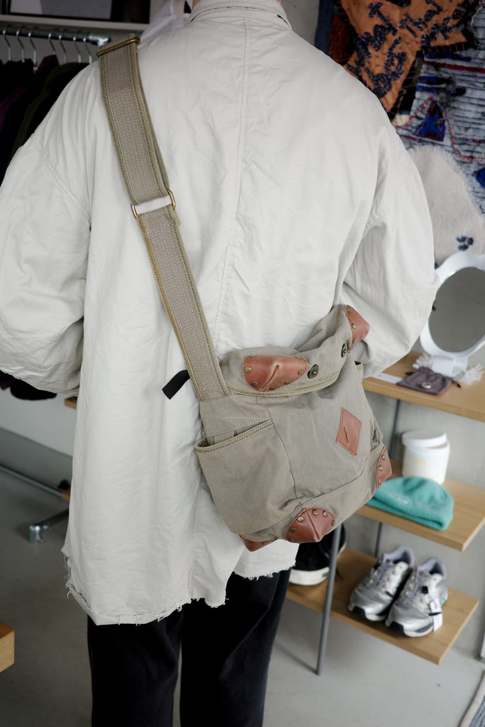 Kapital 캐피탈 코튼 크로스백 상품이미지3