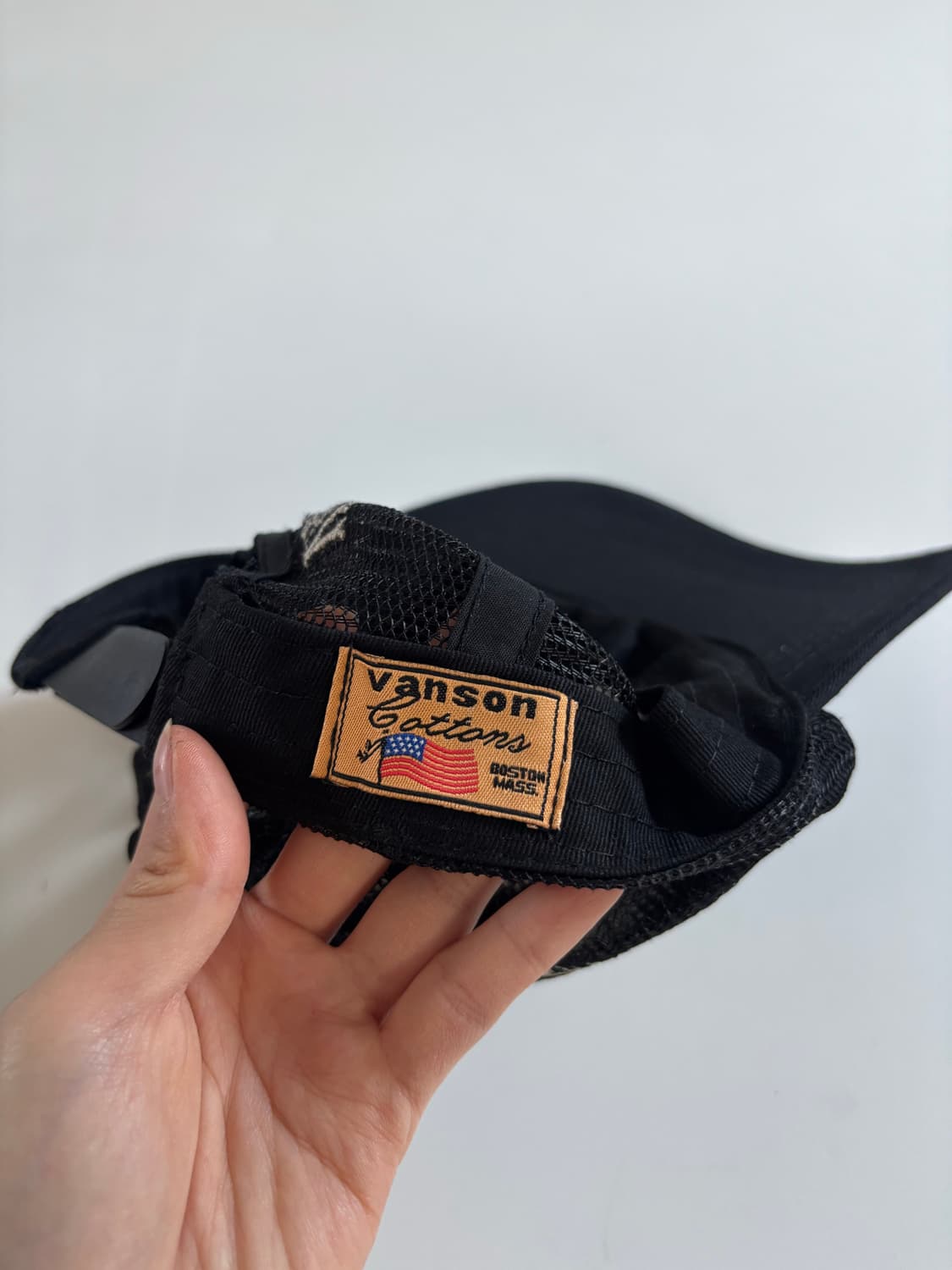 Vanson 벤슨 윙 트윙 메쉬캡 상품이미지6