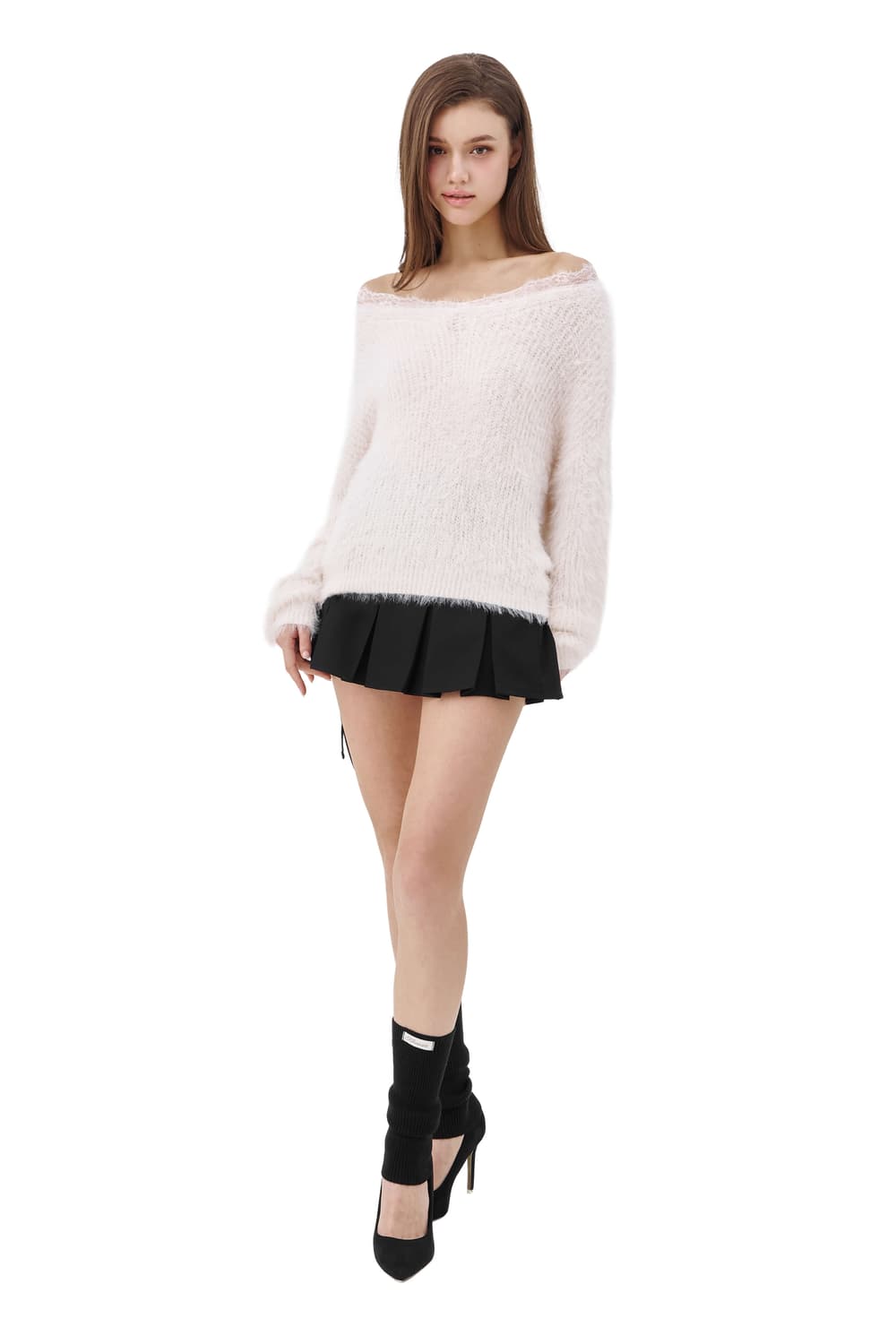 클리시어 블러쉬 니트 상품이미지8