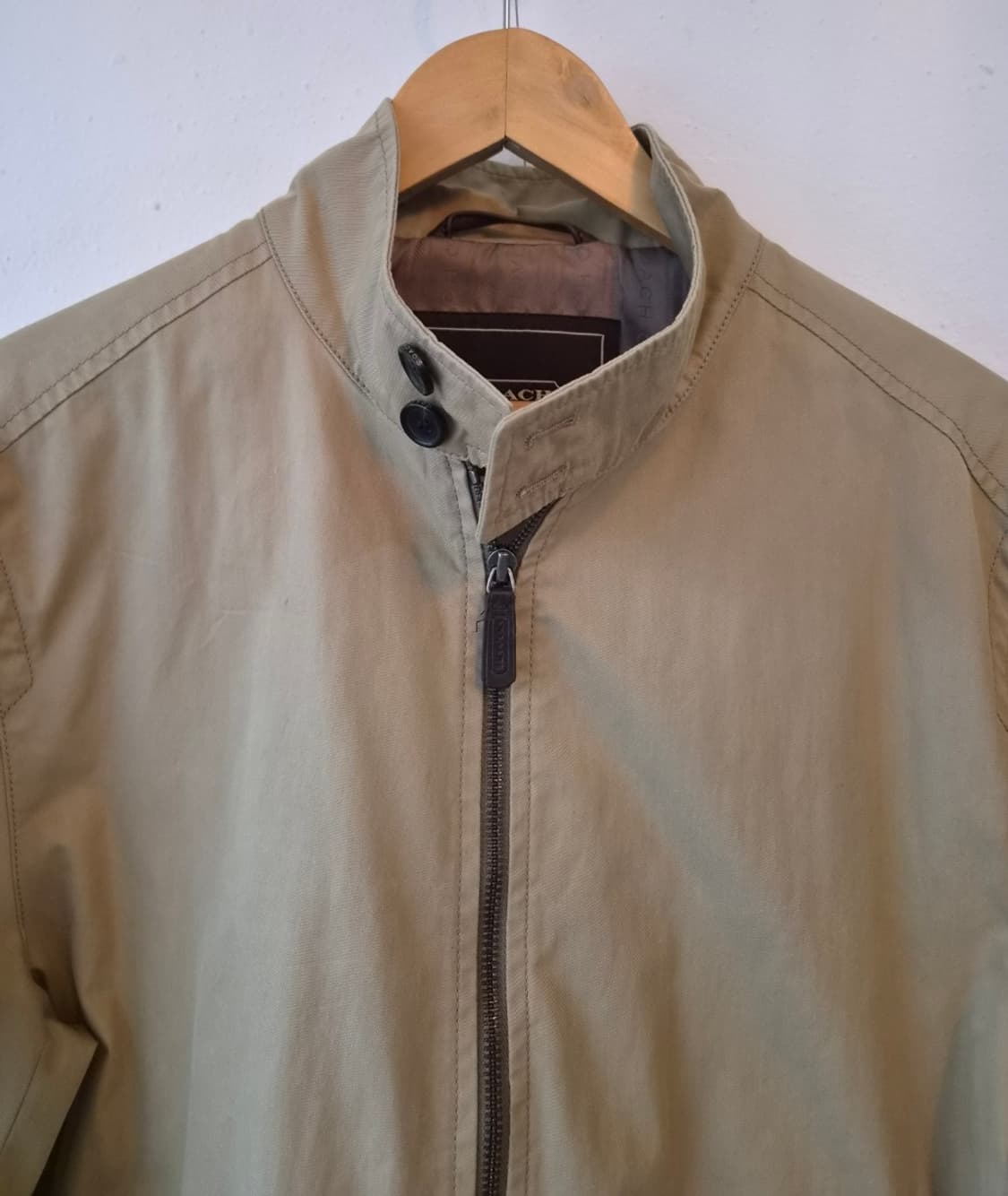 COACH코치 남성 바라쿠타 블루종집업자켓 상품이미지2