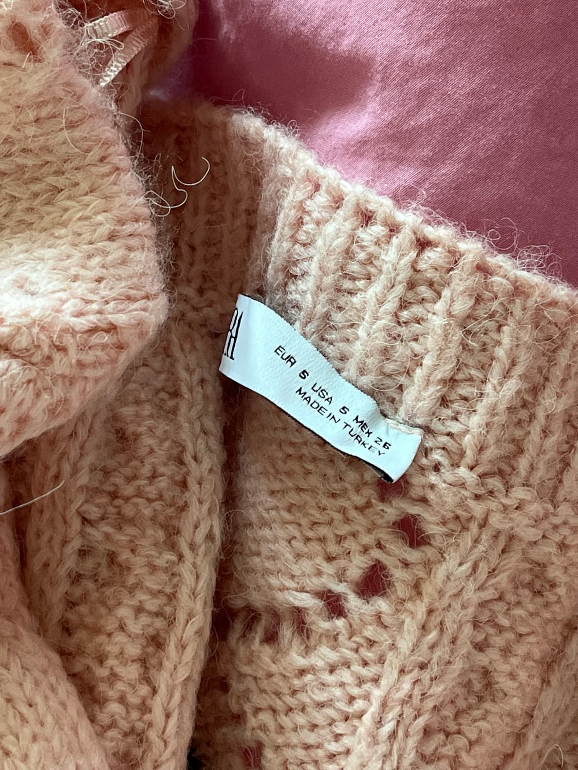 자라 플라워 니트 볼레로 가디건 상품이미지4