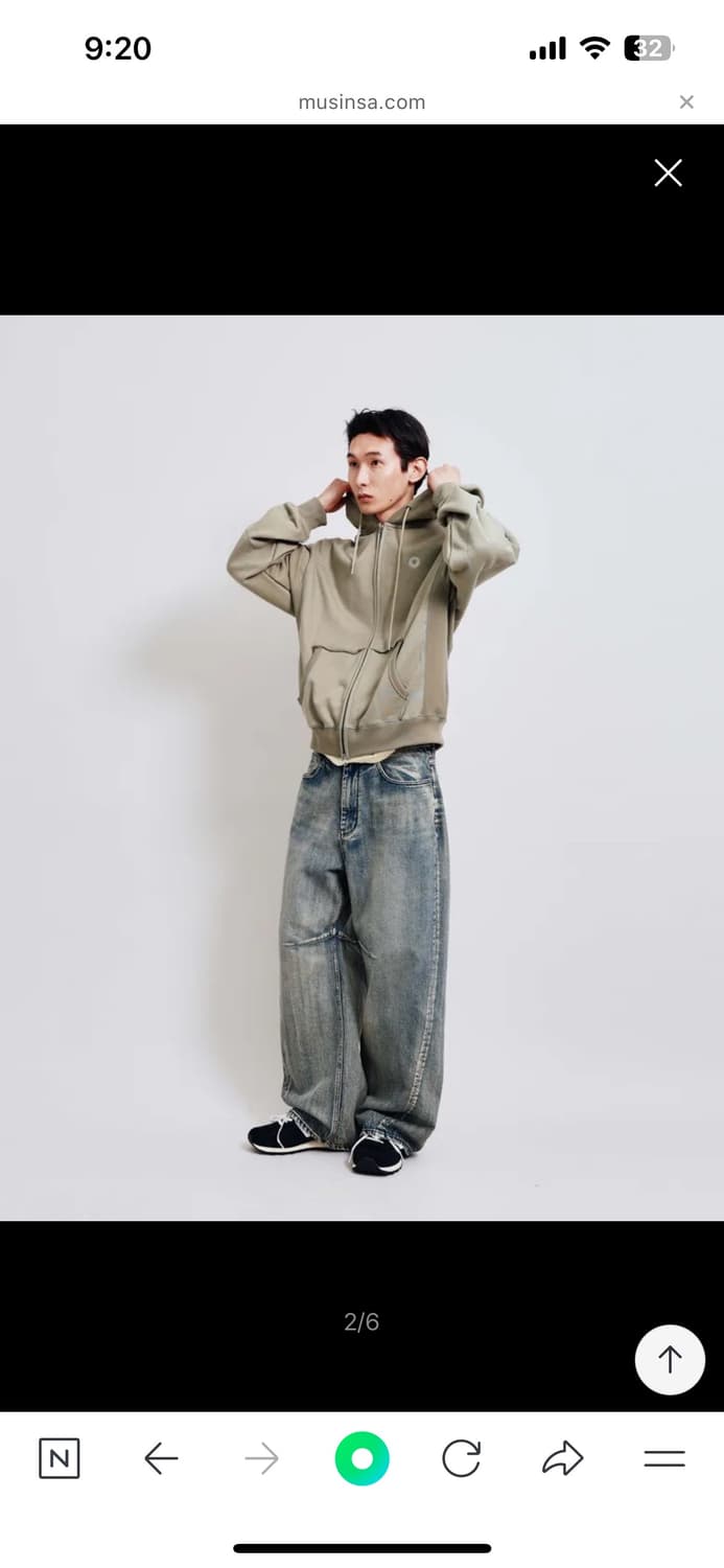 999휴머니티 커브드 헤리티지 데님 2사이즈 상품이미지1
