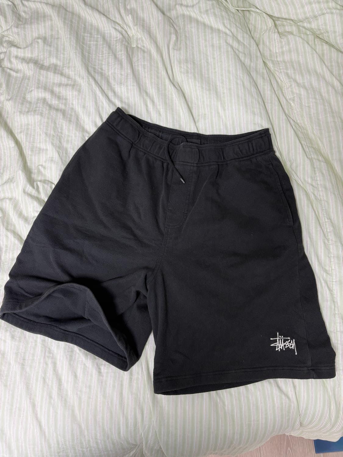 스투시 더블 레이어 저지 쇼츠 상품이미지1