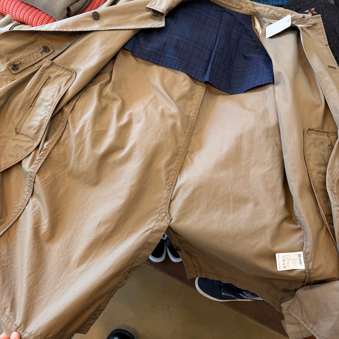 빔즈 플러스 카키 브라운 맥코트 M L 상품이미지8