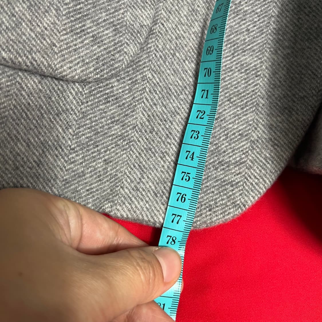 솔리드옴므 캐시미어 헤링본자켓 EU48 상품이미지6