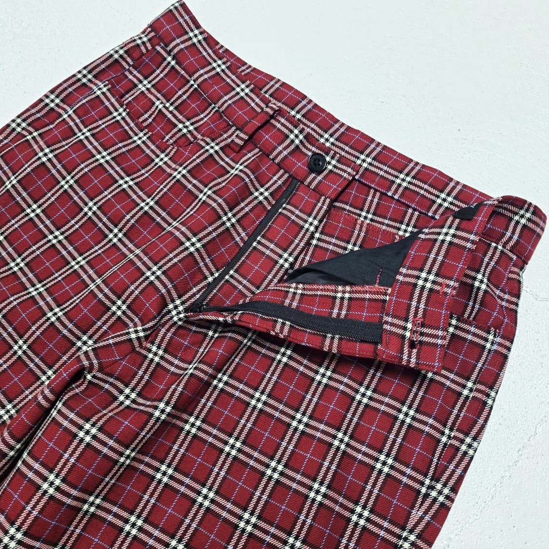 버버리 블랙라벨 타탄체크 슬랙스 - 29 상품이미지5