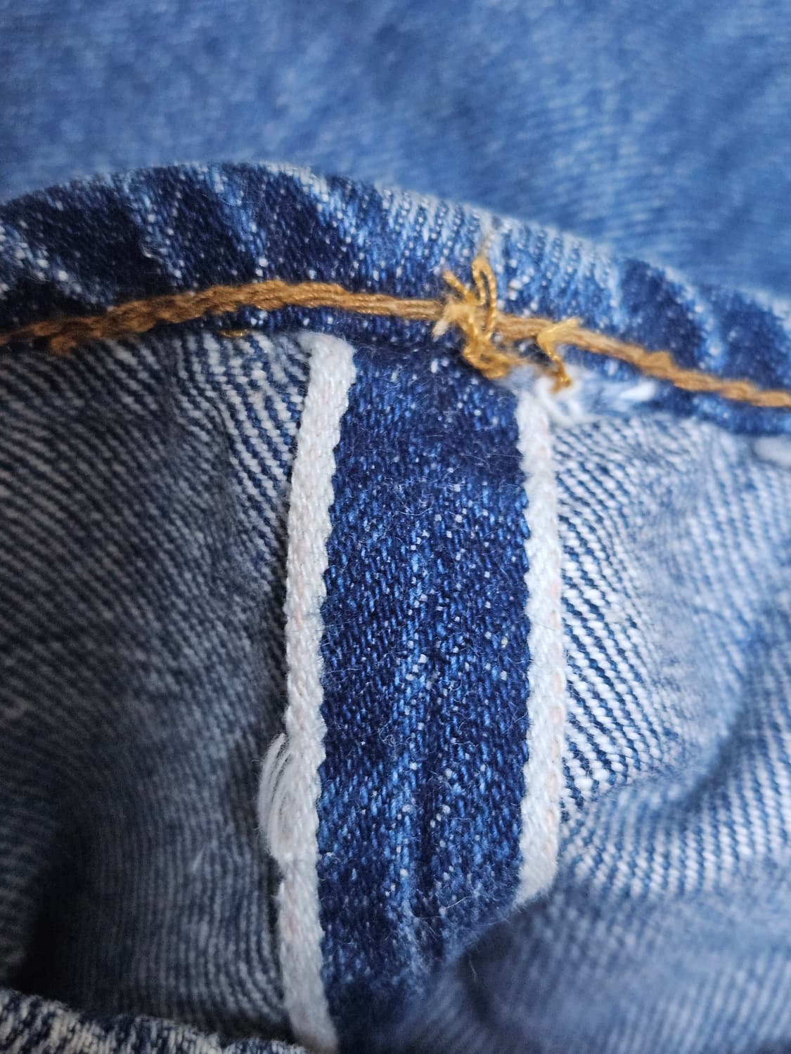 70s 리바이스 501 66전기 - 셀비지 데님 상품이미지8