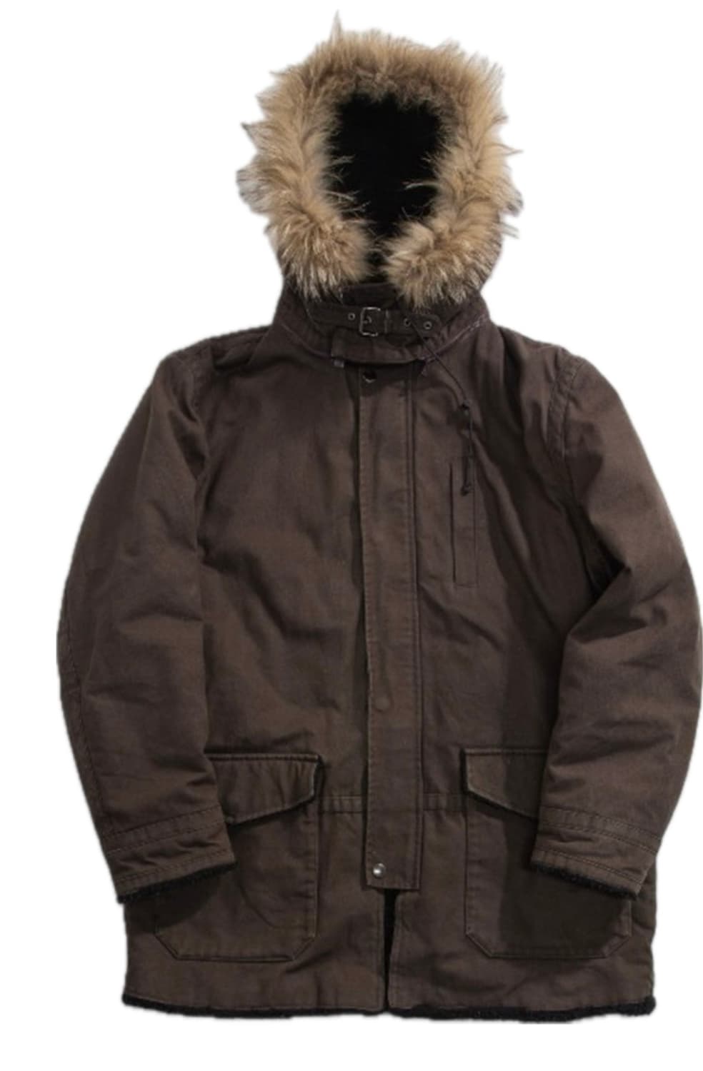 ships 빈티지 헤비 누빔 파카 양털 자켓  상품이미지1