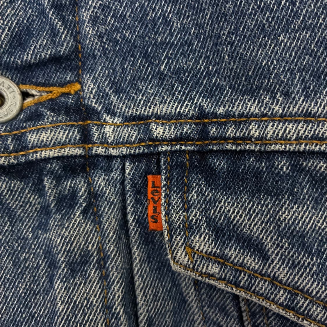 Levi's   리바이스 90,s 오렌지탭 데님 트러커자켓  상품이미지5