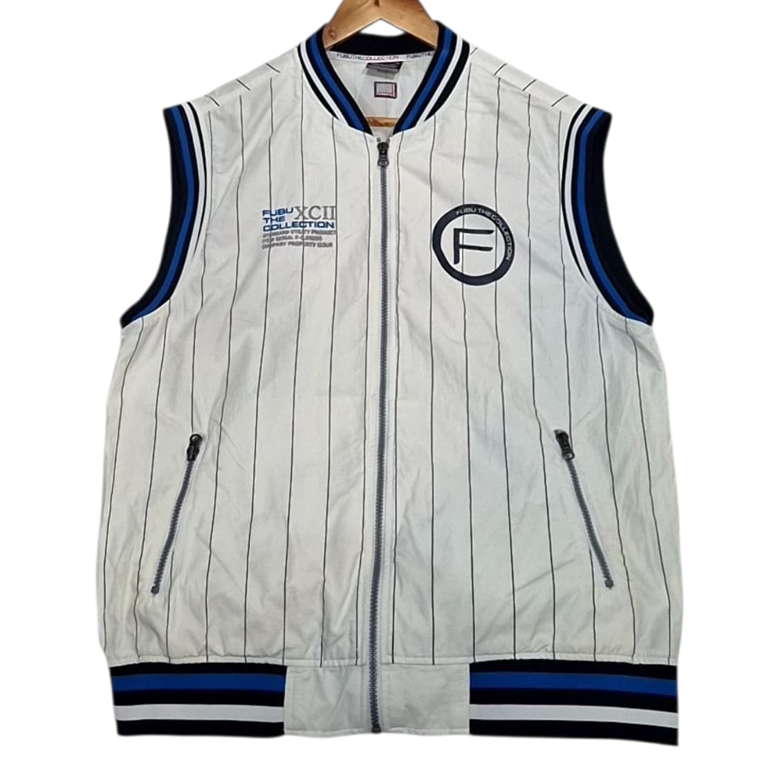 Fubu 푸부 스트라이프 베스트 상품이미지1