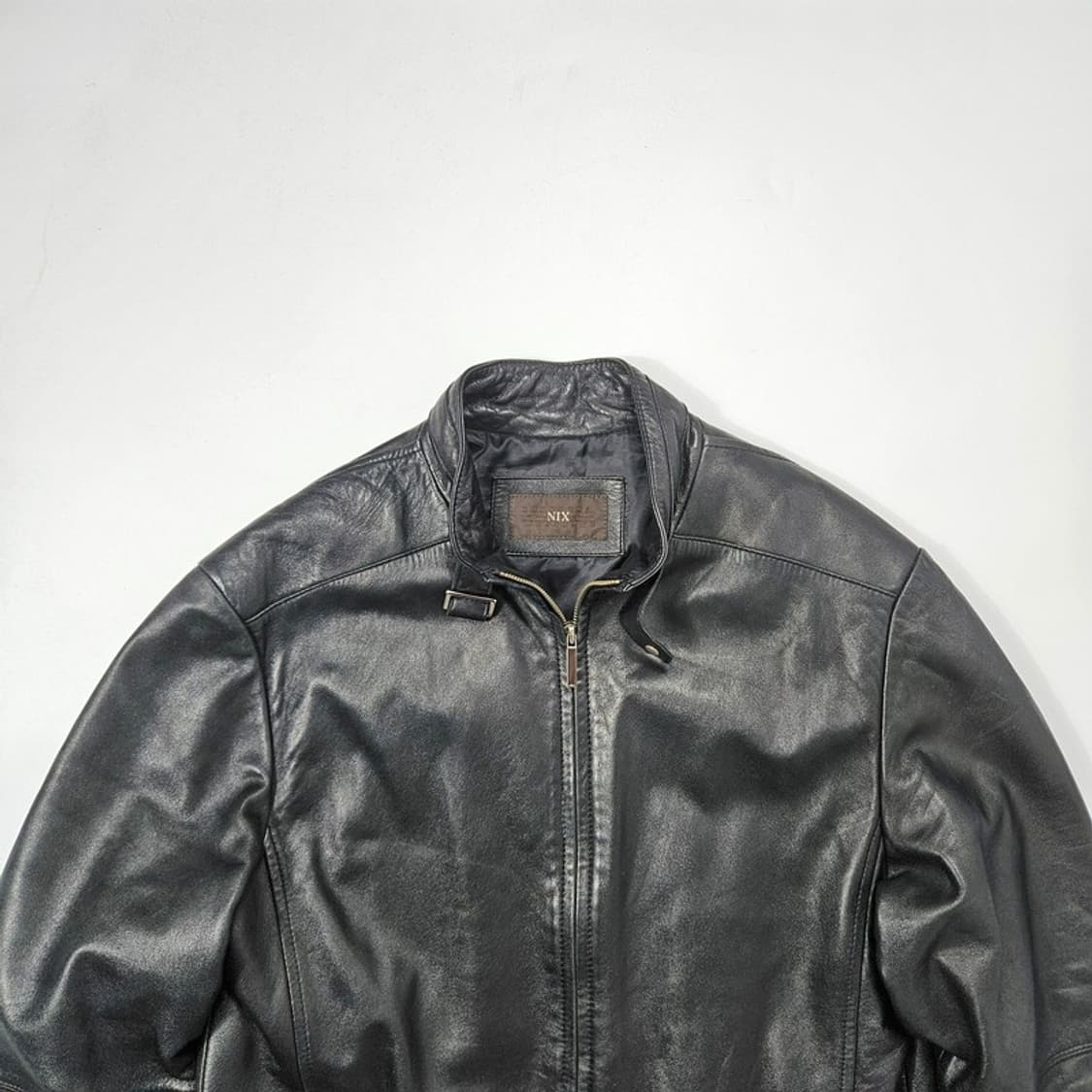 NIX 양가죽 집업 자켓 M 상품이미지3