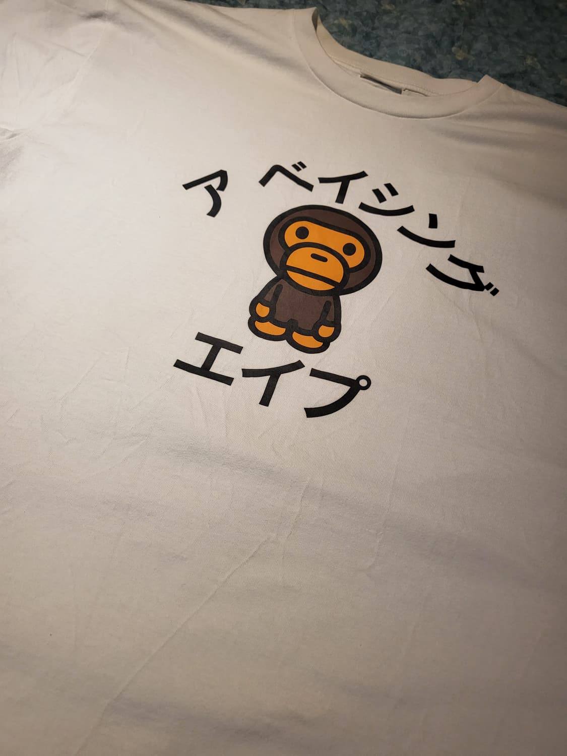 2XL 정품 BAPE 베이프 반팔 티셔츠 모음 상품이미지2