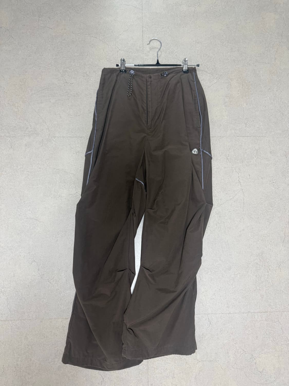 코이세이오 strap line pants brown 상품이미지2