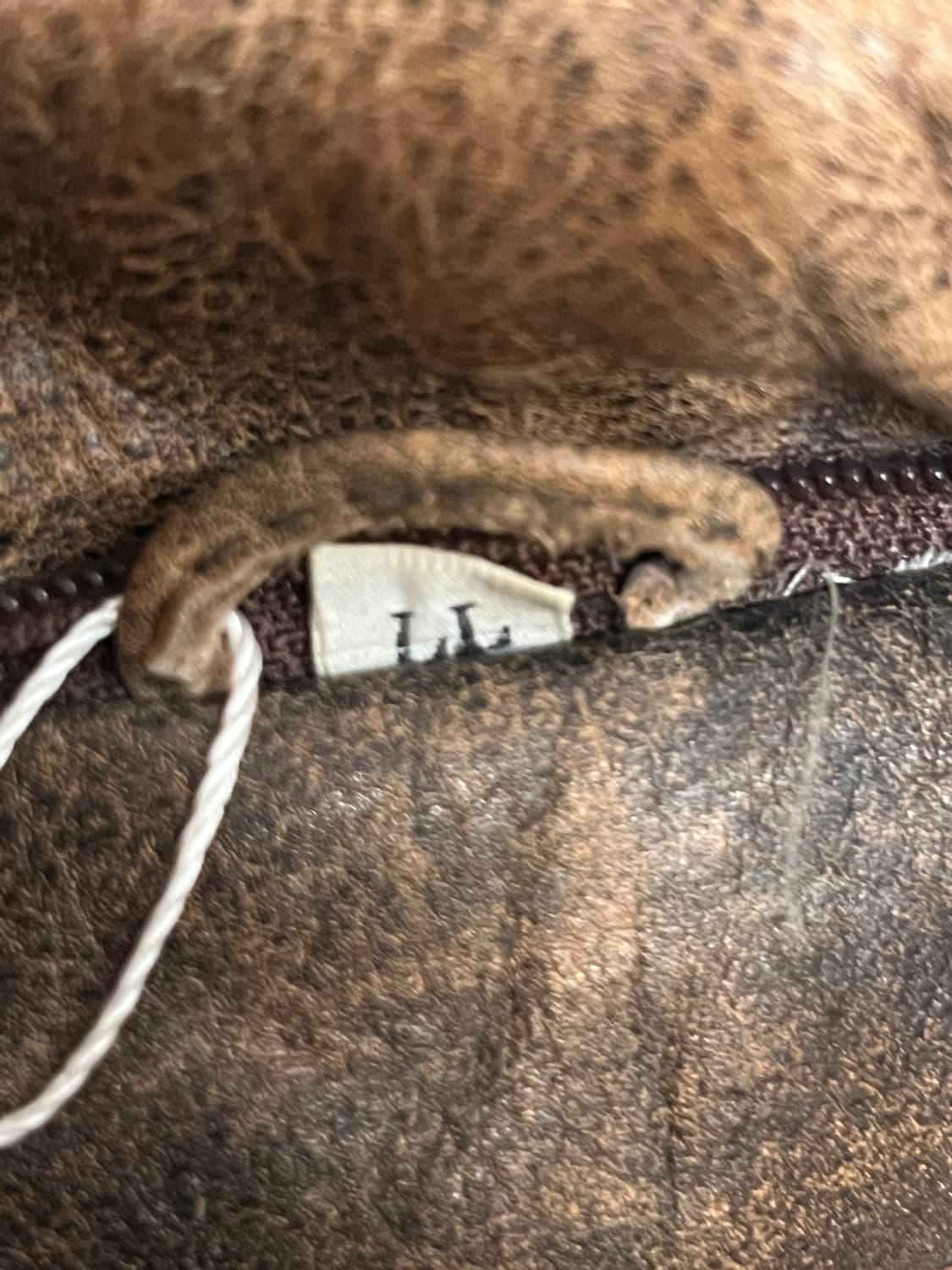 빈티지 견장 레더 자켓 상품이미지4