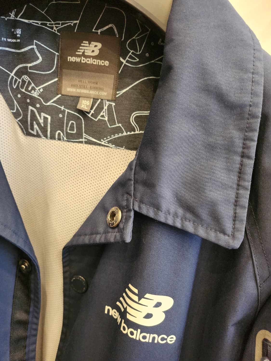 뉴발란스 코치쟈켓XL(최상급) 상품이미지4